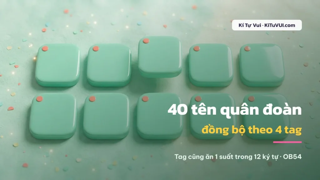 40 tên quân đoàn Free Fire ngầu & cách đặt đồng bộ cả đội