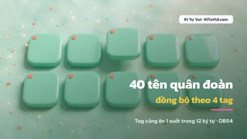 40 tên quân đoàn Free Fire ngầu & cách đặt đồng bộ cả đội