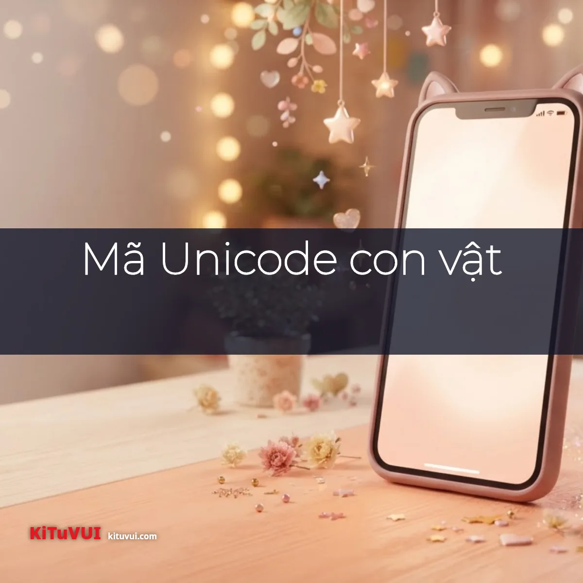 Bảng mã Unicode của emoji con vật